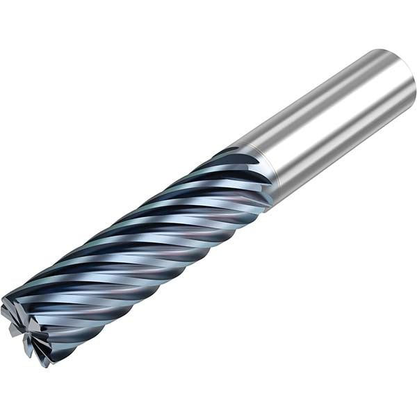 Seco 10008120 Corner Radius End Mill 3/4" Dia, 1-5/8" LOC, 0.0300" Radius, 9 Flute, Solid Carbide