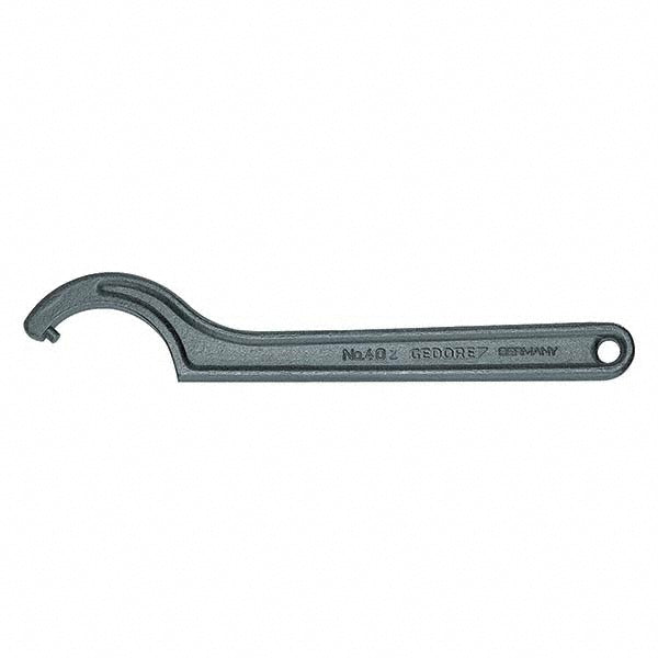 Gedore 6337040 Spanner Wrenches & Sets Wrench Type Fixed Hook Spanner Minimum Capacity (mm) 52.00 Maximum Capacity (mm) 55.00 Maximum Capacity (Inch) 2-1/6 Overall Length (Inch) 8 Overall Length (mm) 205.00