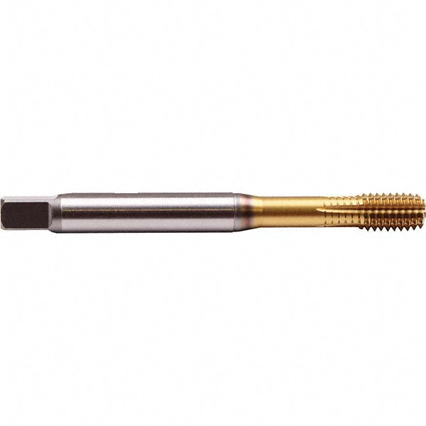 Emuge B523Z700.0080 Thread Forming Tap M8x1.25 Metric, 6HX Class of Fit, Modified Bottoming, Powdered Metal High Speed Steel, TiN Coated