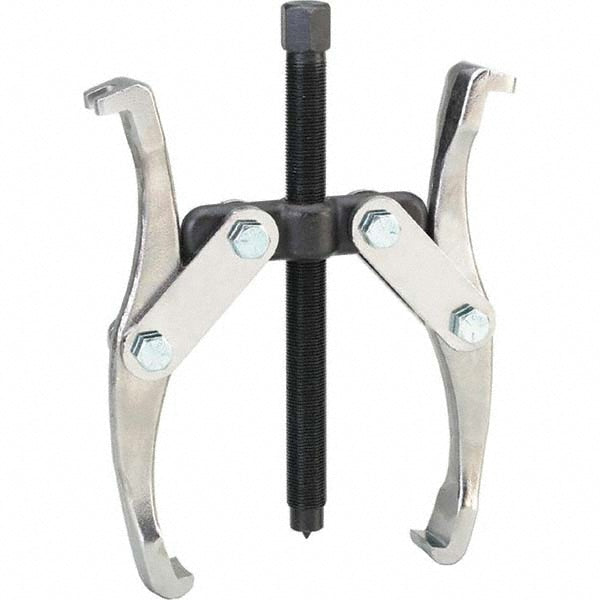 Pro-Source GP-0206 Pullers & Separators Type Standard Puller Gear Puller Applications Gears Application Gears Maximum Spread (Inch) 8 Minimum Spread (Decimal Inch) 2.4 Number Of Jaws 2 Reach (Inch) 3-1/2 Overall Length (Inch) 7-1/2 Center Bolt Dia 0.600