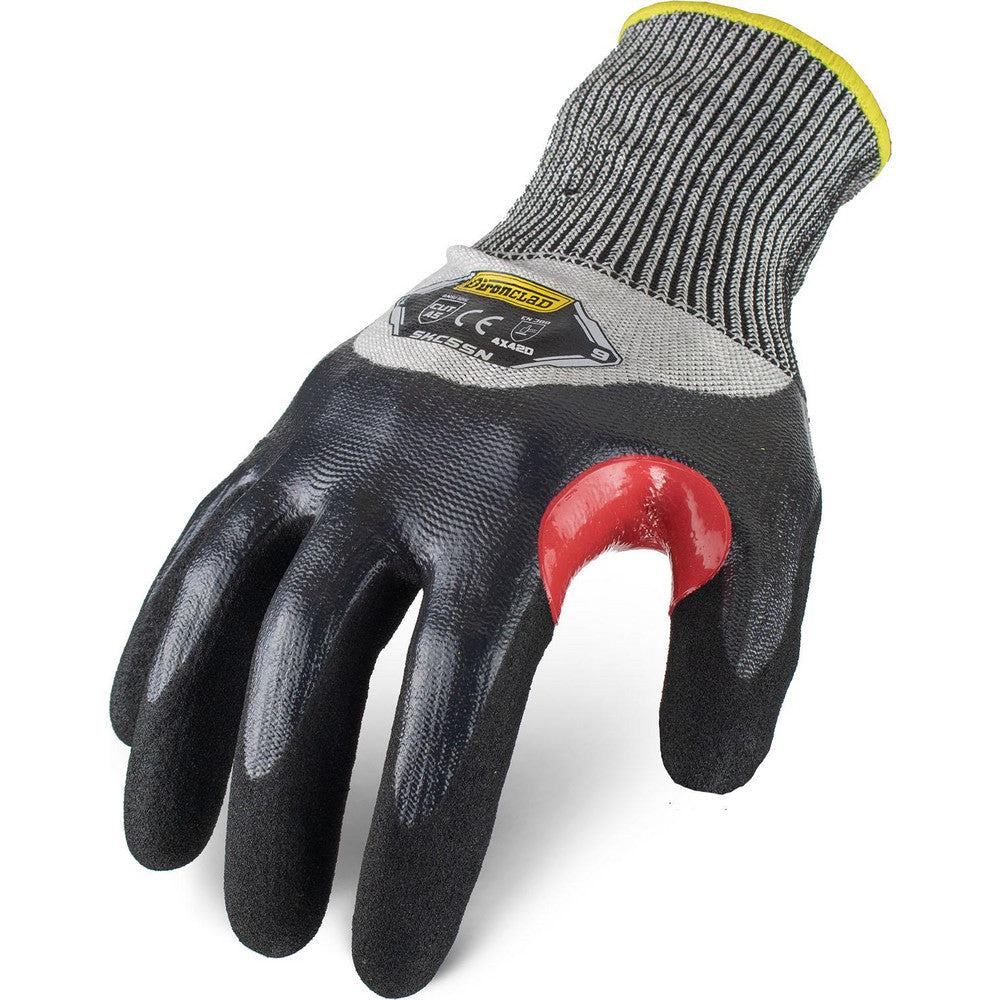 ironCLAD SKC5SN-04-L Cut-Resistant & Puncture-Resistant Gloves Size Large, ANSI Cut A6, ANSI Puncture 4, Nitrile, Series SKC5SN