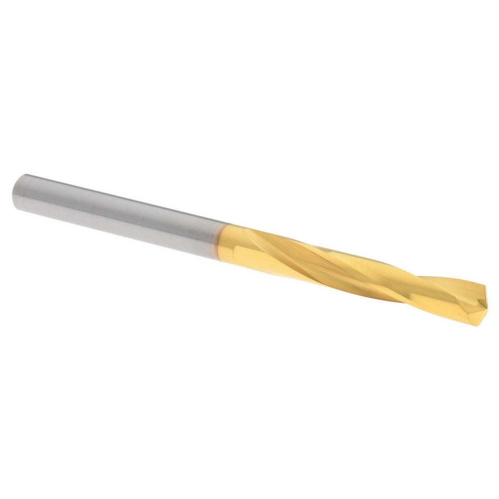 Hertel 16692170 Screw Machine Length Drill Bit 9/64" Dia, 135 ° Point, Solid Carbide