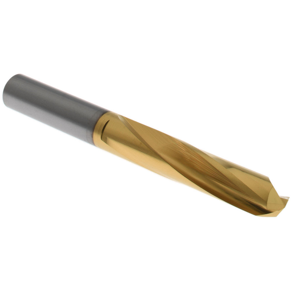 Hertel 16692196 Screw Machine Length Drill Bit 5/16" Dia, 135 ° Point, Solid Carbide
