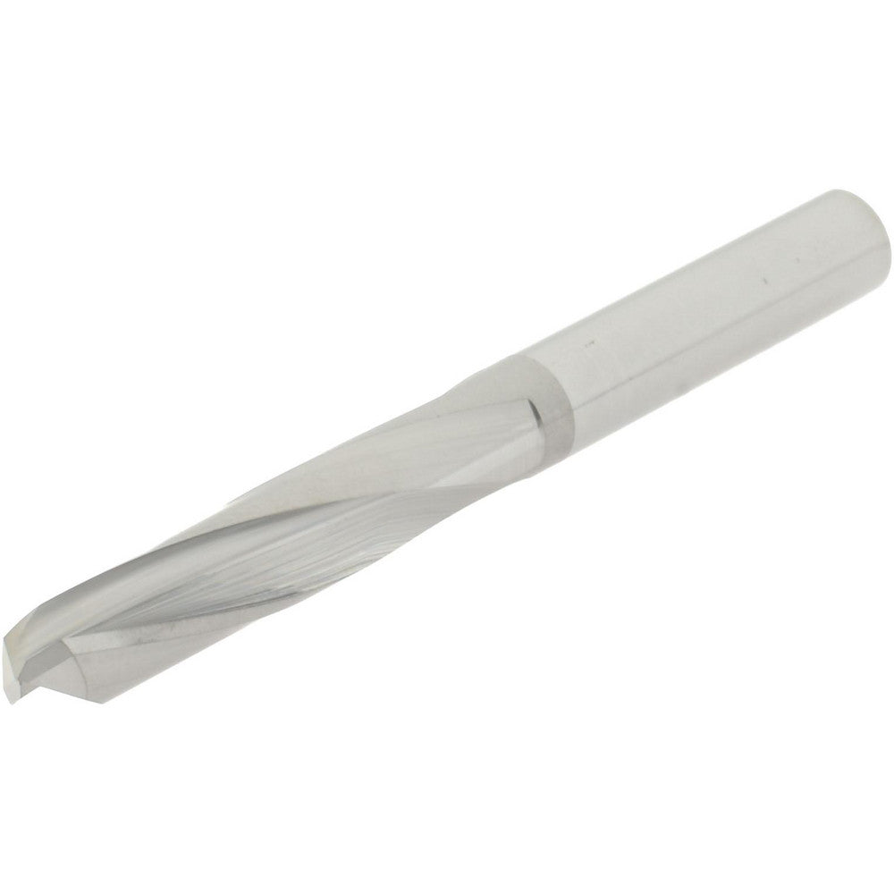 Hertel 16704660 Screw Machine Length Drill Bit Letter C, 135 ° Point, Solid Carbide