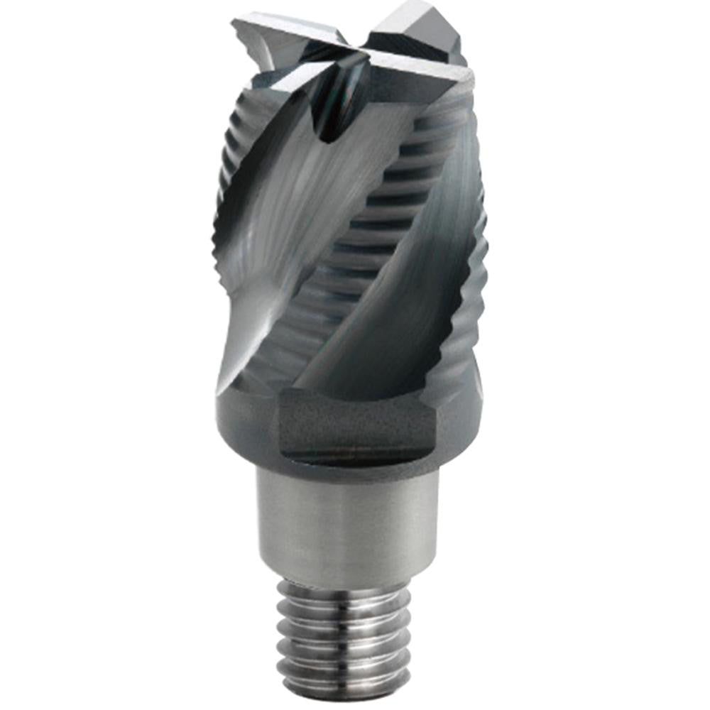 Mitsubishi 806098 Roughing End Mill Heads Mill Diameter (mm) 20.00 Pitch Variable Connection Type Tapered Threaded Length of Cut (mm) 21.0000 End Type Square Material Solid Carbide