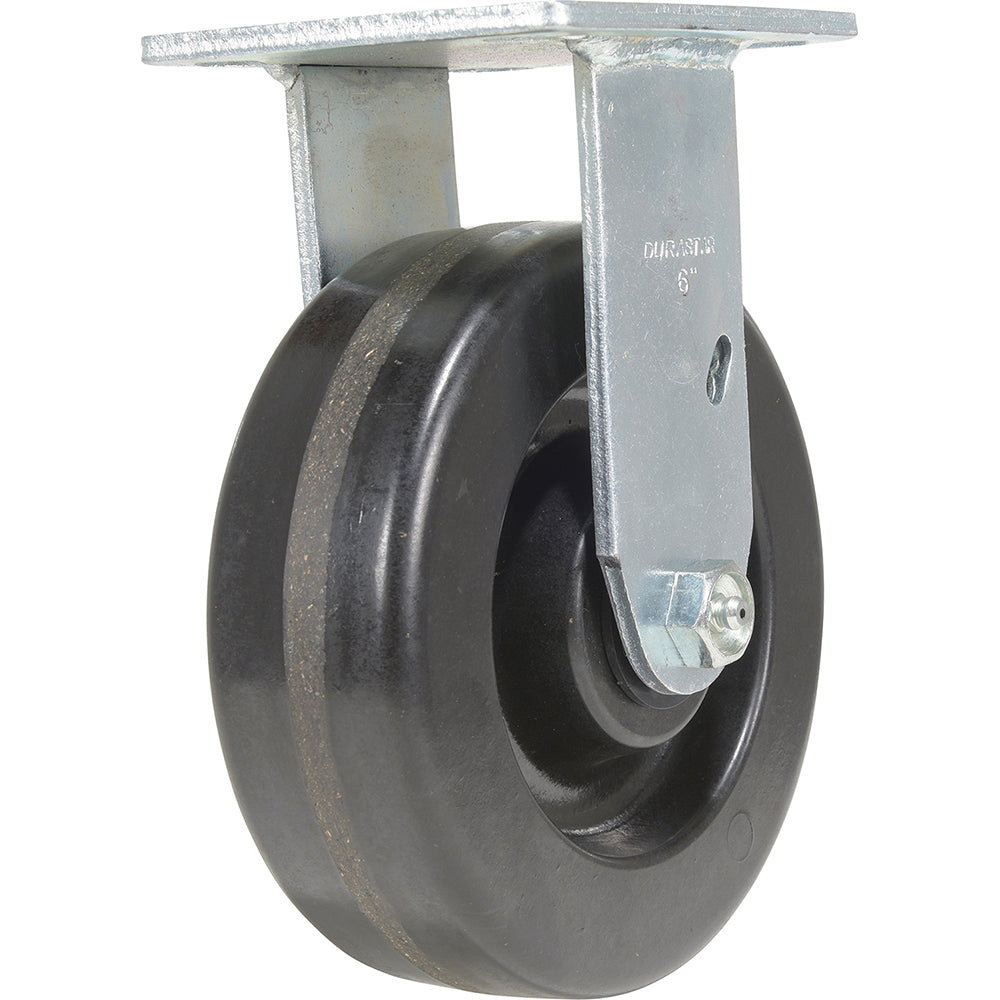 Vestil CST-VE-6X2PH-R Standard Casters Mount With Holes Bearing Type Roller Wheel Diameter 6 Wheel Diameter (Inch) 6 Wheel Width (Inch) 2 Load Capacity (Lb) 1200.000