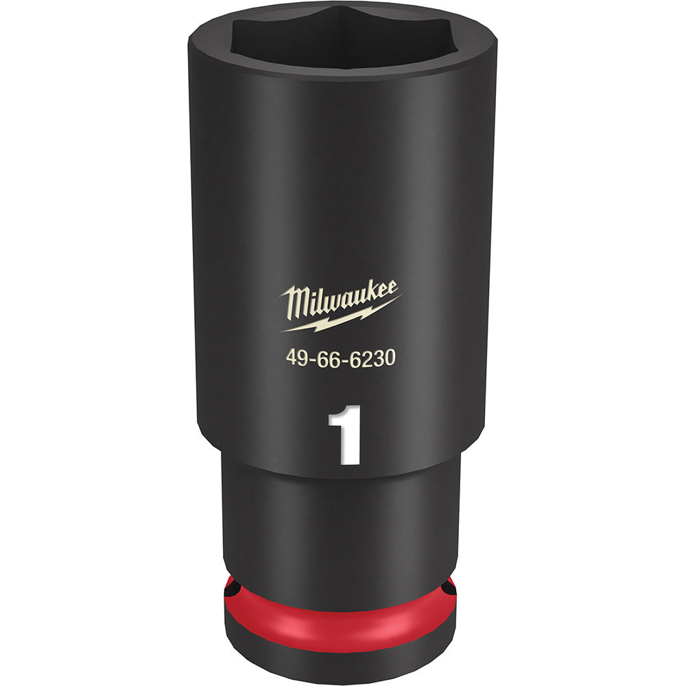 Milwaukee Tool 49-66-6230 Impact Socket 1/2" Drive, 1" Socket, Hex Drive