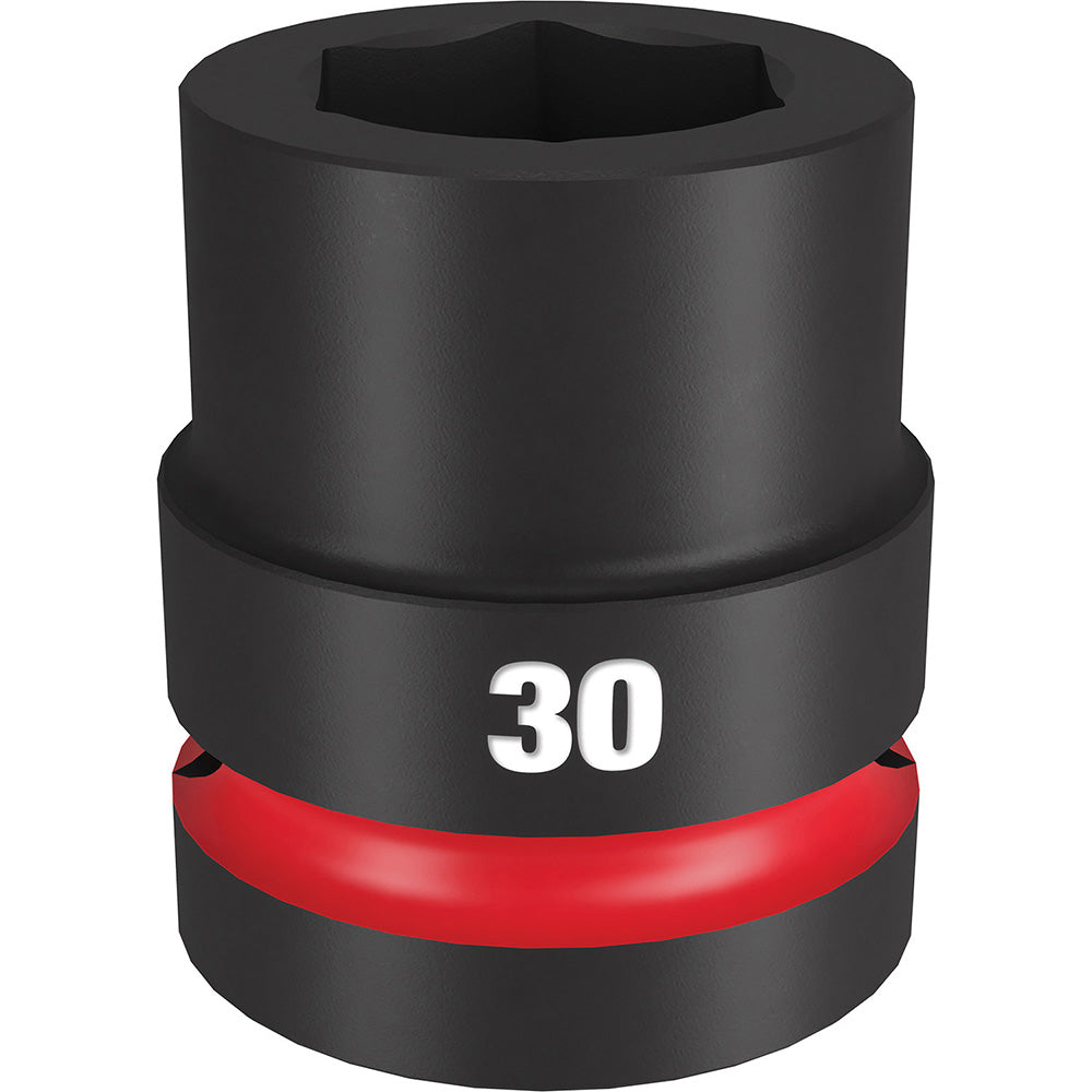 Milwaukee Tool 49-66-6595 Impact Socket 1" Drive, 30mm Socket, Hex Drive