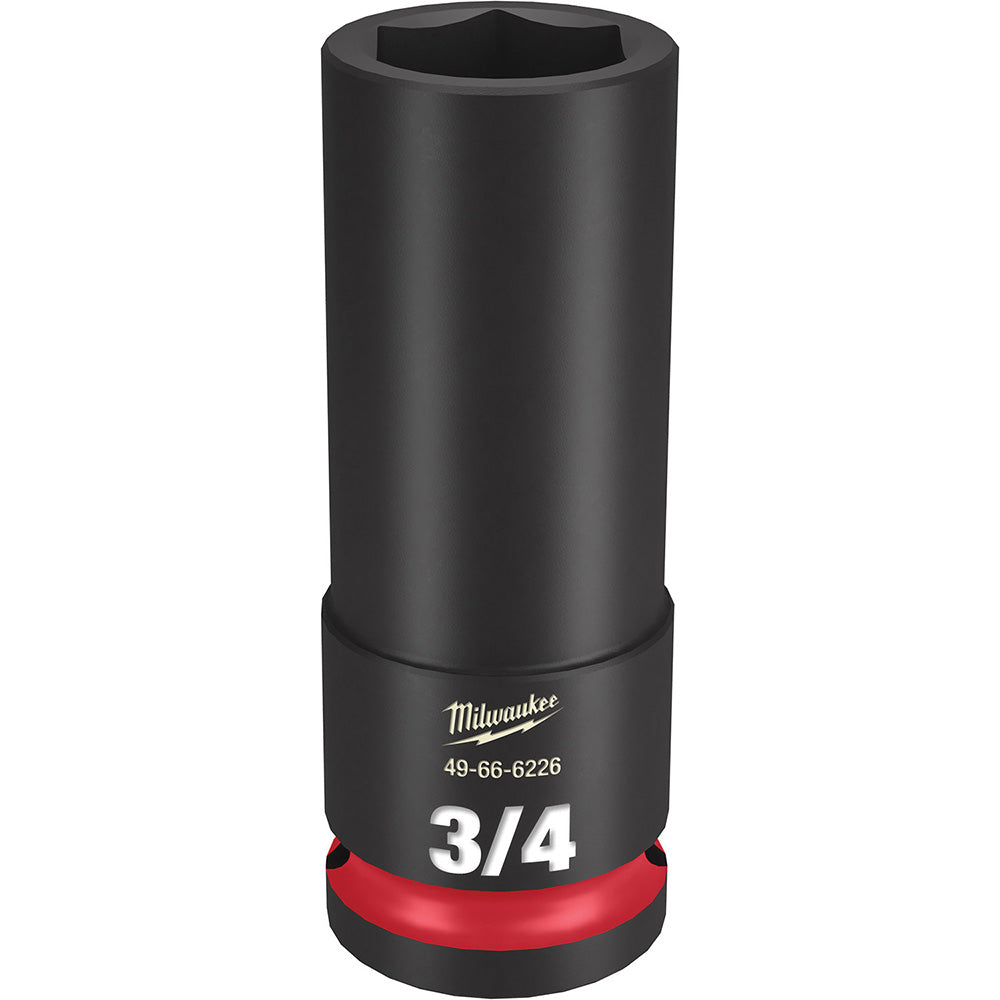Milwaukee Tool 49-66-6226 Impact Socket 1/2" Drive, 3/4" Socket, Hex Drive