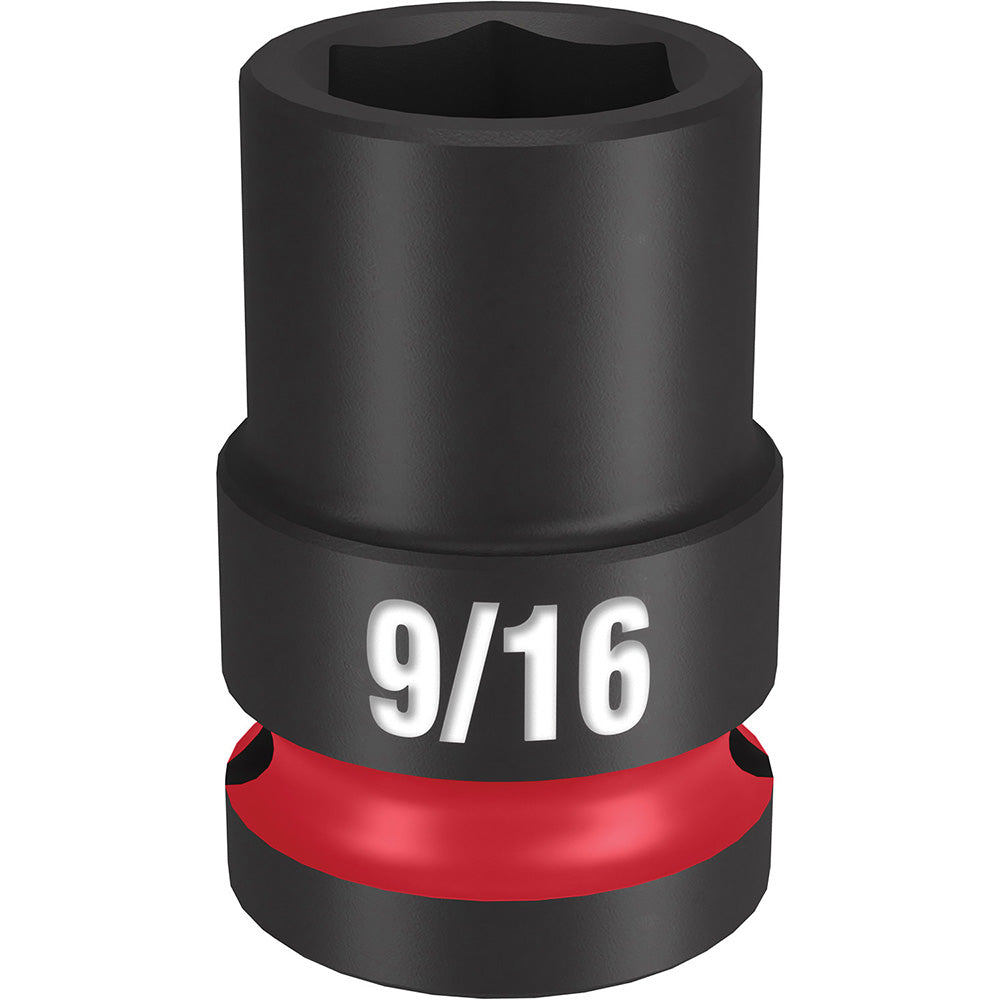 Milwaukee Tool 49-66-6203 Impact Socket 1/2" Drive, 9/16" Socket, Hex Drive