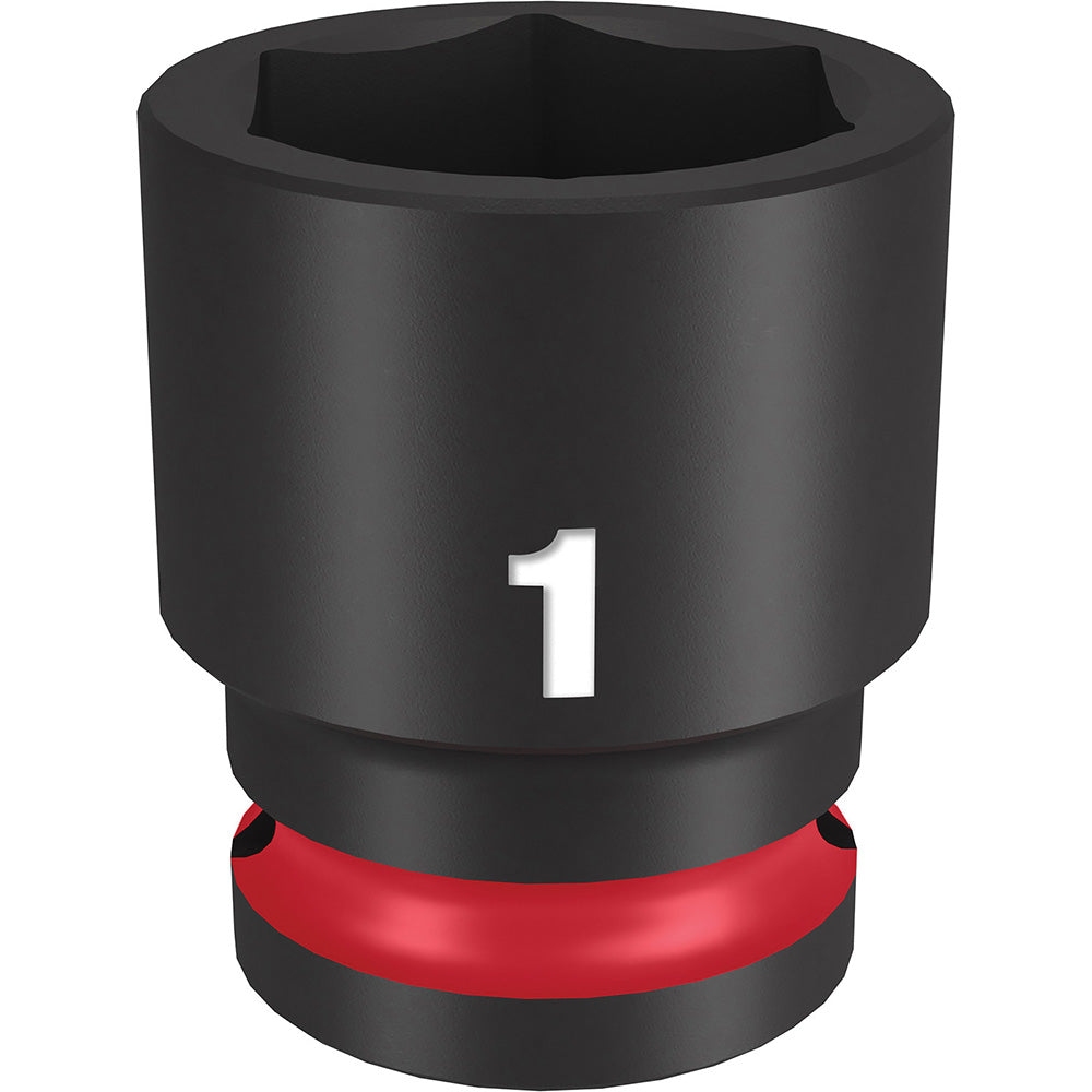 Milwaukee Tool 49-66-6210 Impact Socket 1/2" Drive, 1" Socket, Hex Drive