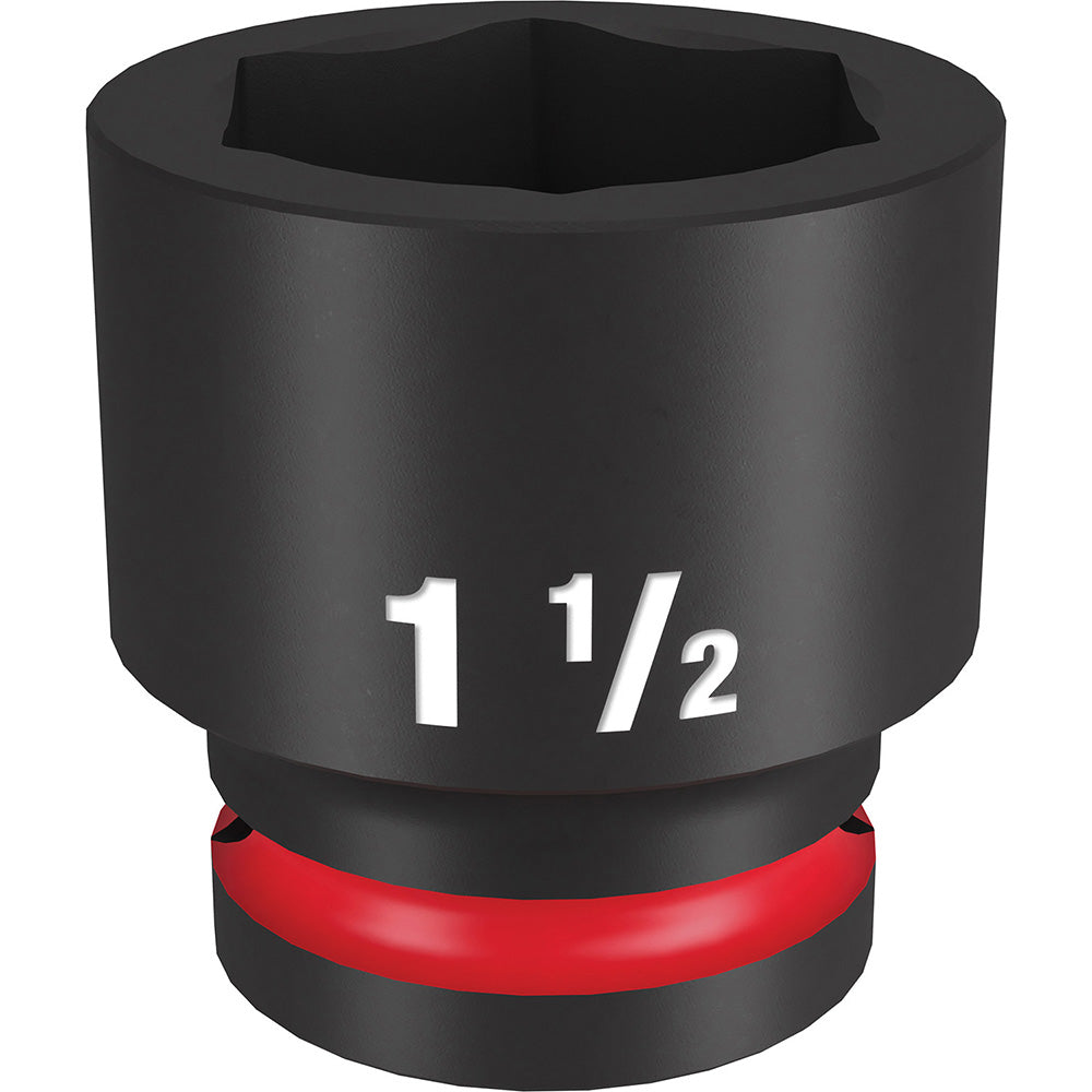Milwaukee Tool 49-66-6315 Impact Socket 3/4" Drive, 1-1/2" Socket, Hex Drive