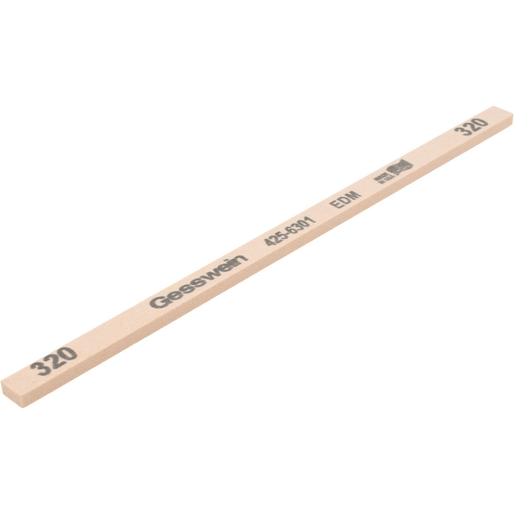 Value Collection 4256301 Rectangle Polishing Stone Aluminum Oxide, 1/4" Wide, 1/8" Thick, 6" OAL