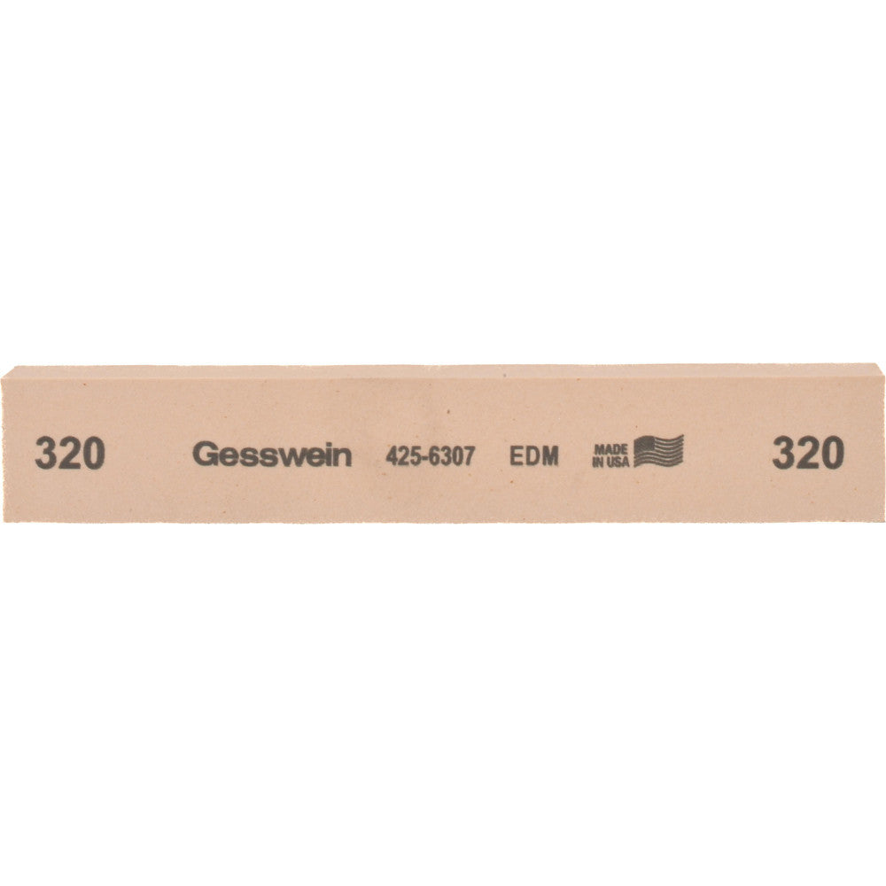 Value Collection 4256307 Rectangle Polishing Stone Aluminum Oxide, 1" Wide, 1/2" Thick, 6" OAL