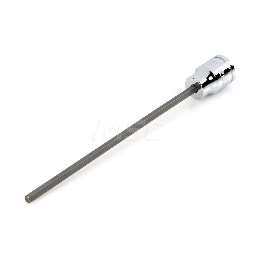 Tekton SHB13402 3/8 Inch Drive x 4 mm Long Hex Bit Socket