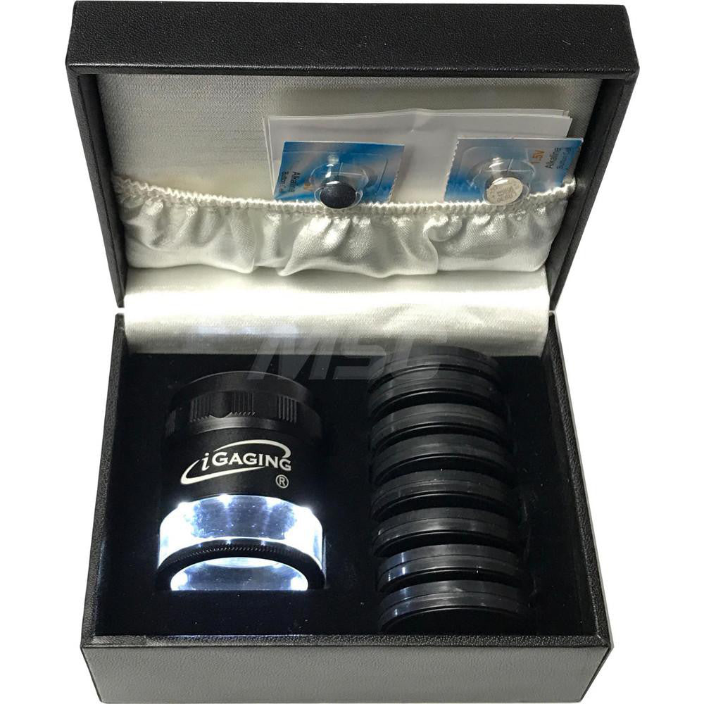 iGaging 36-LED10-9 Loupes Lens Type Singlet Minimum Magnification 10x Number of Lenses 9 Light Source Included Yes