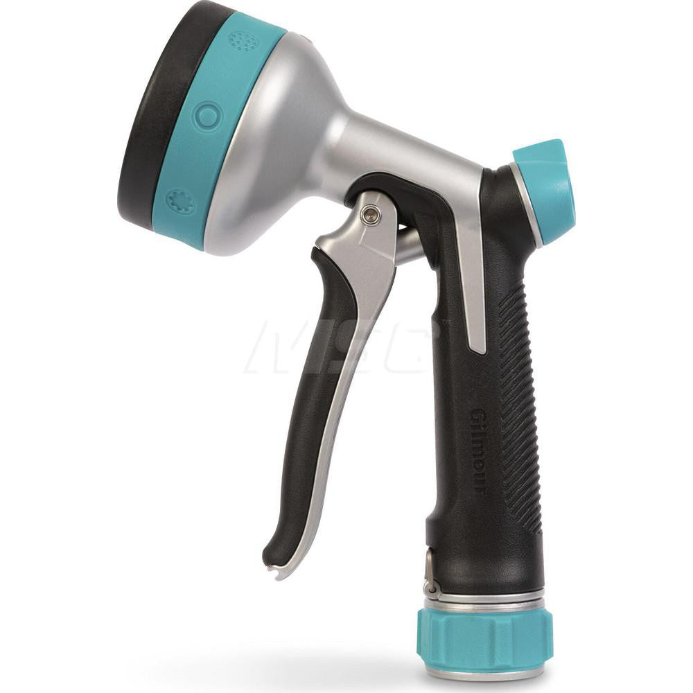 Gilmour 825702-1001 Garden Hose Pre-Set & Watering Nozzle 3/4" GHT, Metal & Plastic