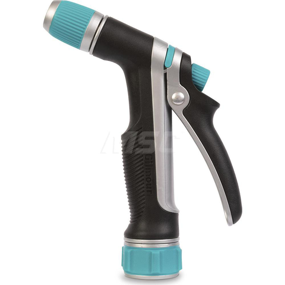 Gilmour 825202-1001 Garden Hose Adjustable & Cleaning Nozzle 3/4" GHT, Metal & Plastic