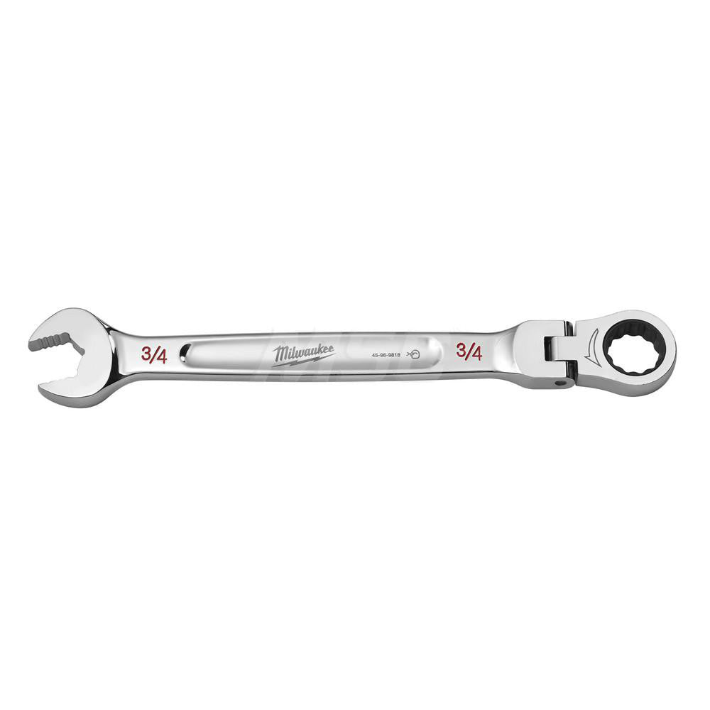 Milwaukee Tool 45-96-9818 Combination Wrench 3/4" Head Size, 180 deg Offset