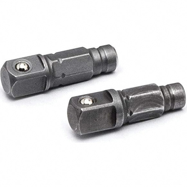 GEARWRENCH 81038 Socket Adapter & Universal Sets Type Socket Adapter Set Adapter Size (Inch) 1/4M in Drive Size 0.25in Number Of Pieces 2