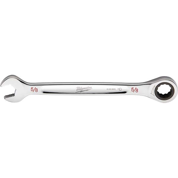 Milwaukee Tool 45-96-9220 Combination Wrench 5/8" Head Size, 0 deg Offset