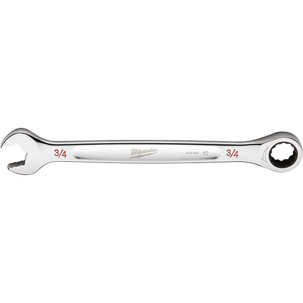 Milwaukee Tool 45-96-9224 Combination Wrench 3/4" Head Size, 0 deg Offset