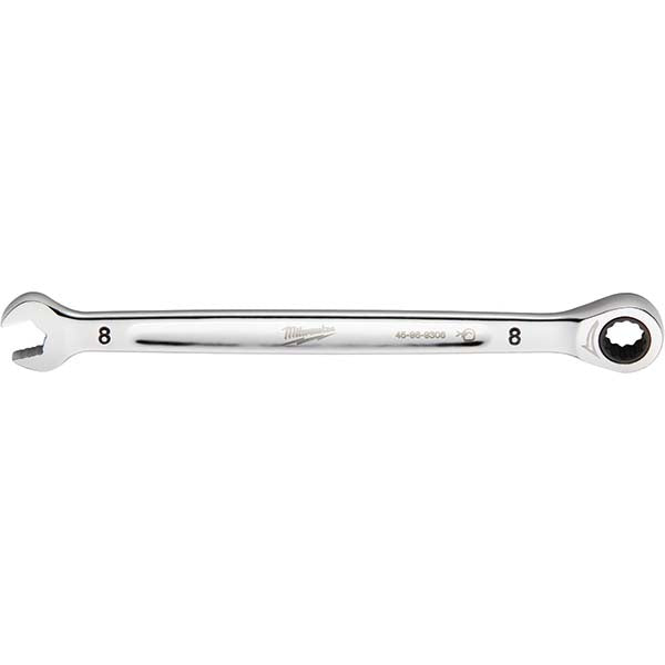 Milwaukee Tool 45-96-9308 Combination Wrench 8.00 mm Head Size, 0 deg Offset