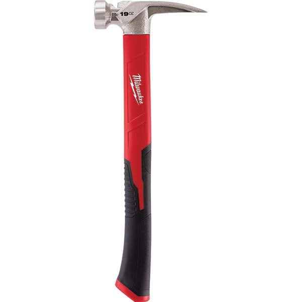 Milwaukee Tool 48-22-9316 Nail & Framing Hammers Claw Style Straight Head Weight Range 17 oz. - 20 oz. Overall Length Range 14" - 20.9" Handle Material Polypropylene Face Surface Smooth Head Material Forged Steel Tool Style Hammer Framing Straight Claw Handle Mater
