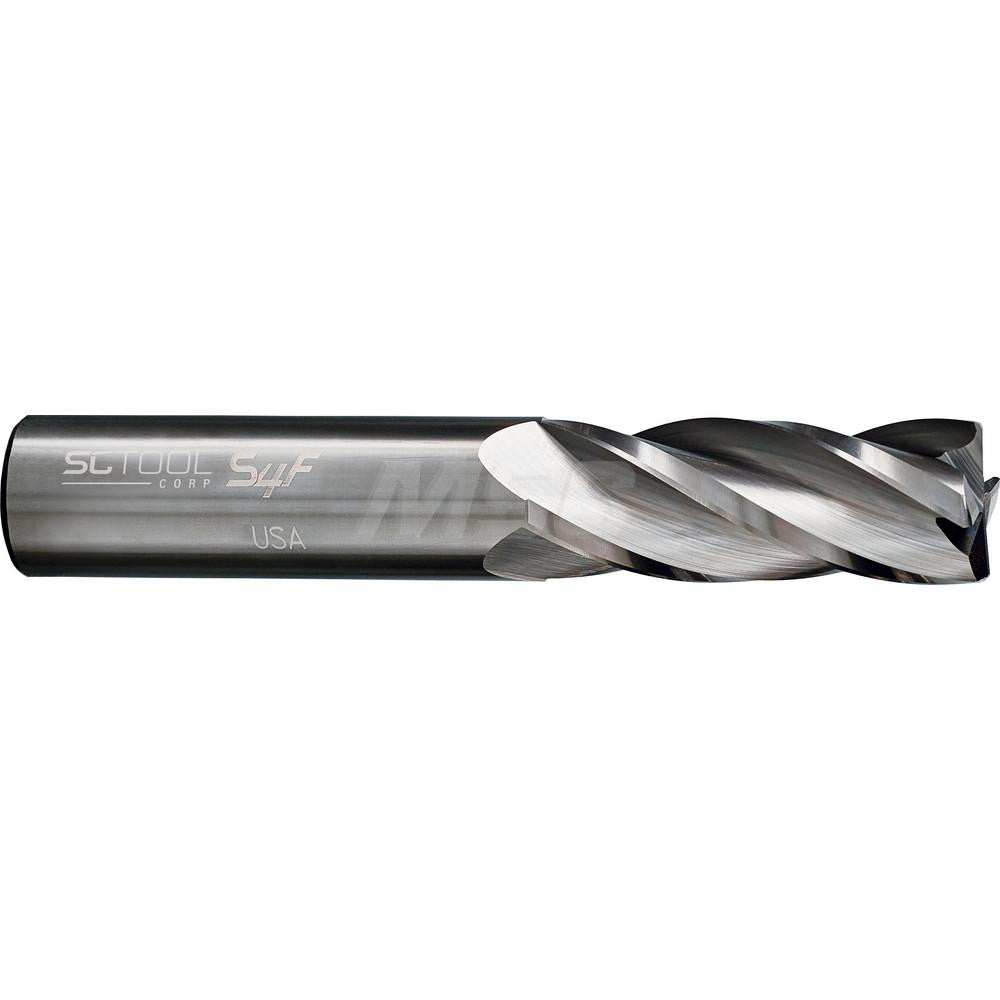 SC Tool 30221 Ball End Mill 0.1875" Dia, 0.625" LOC, 4 Flute, Solid Carbide
