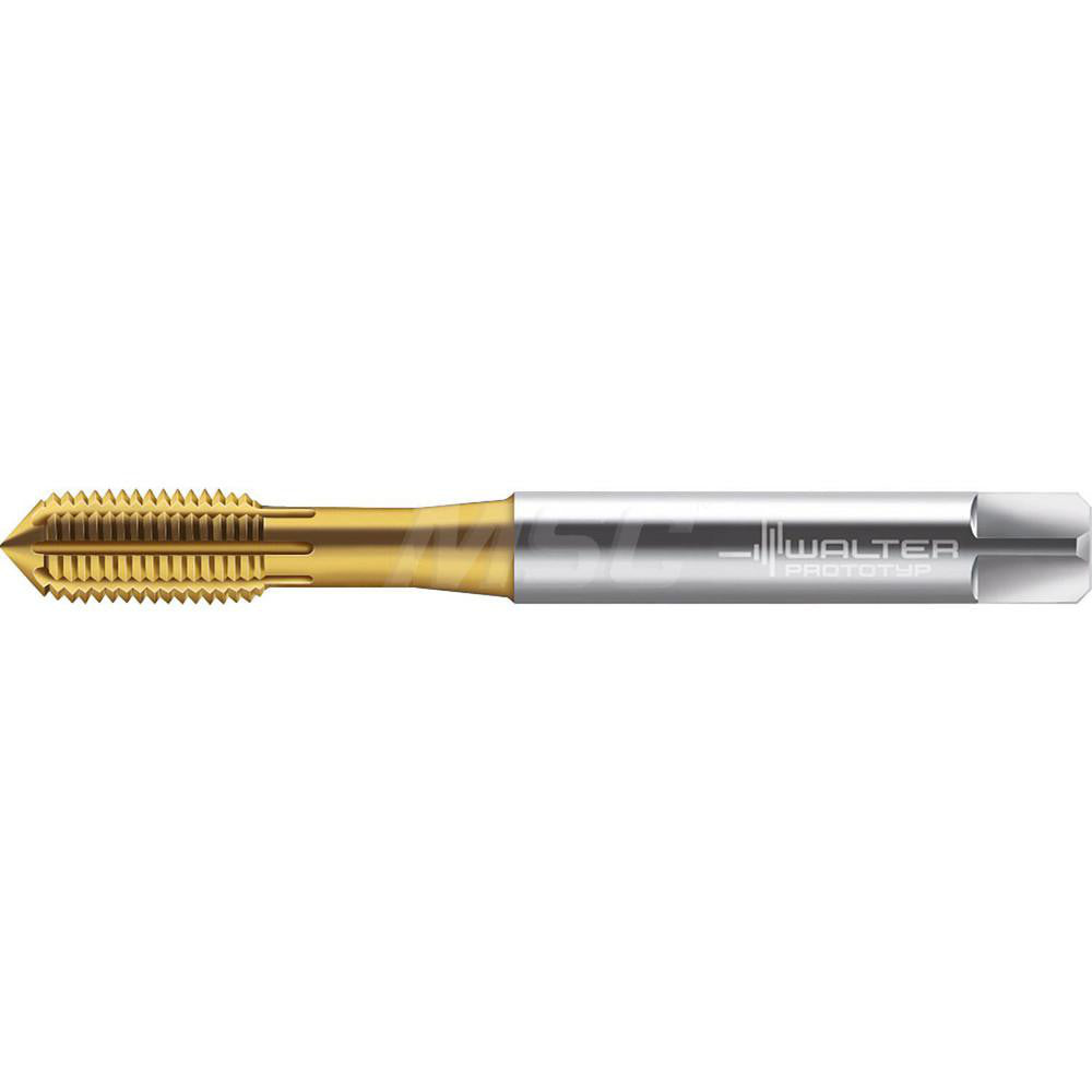 Walter-Prototyp 7427609 Thread Forming Tap 3/8-16 Metric, 2BX Class of Fit, Modified Bottoming Chamfer, High-Speed Steel-E, Titanium Nitride Finish