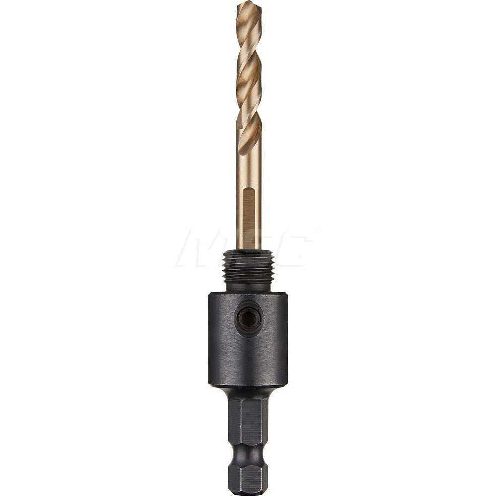 Milwaukee Tool 49-56-7110 Hole Saw Arbor Hex Shank, Drill Pilot