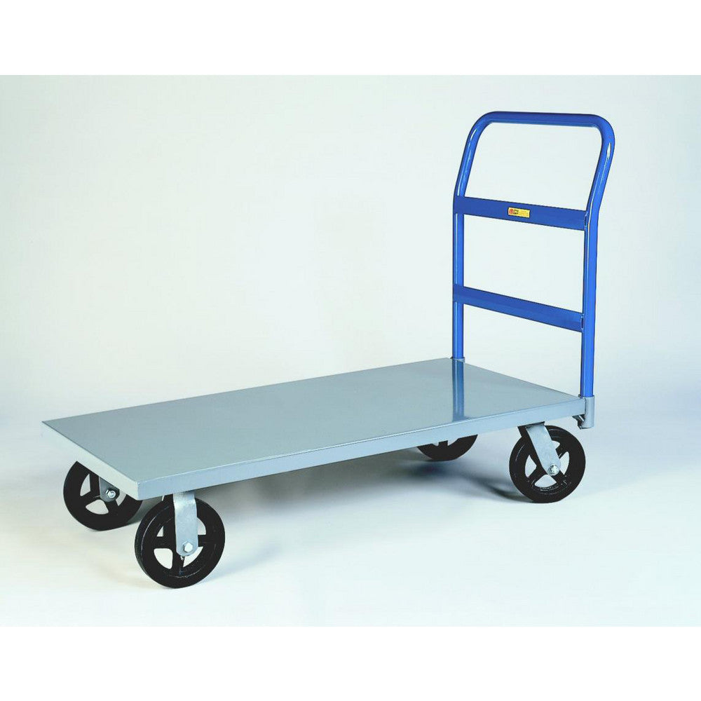 Little Giant NBB-3060-8PYBK Platform Truck Steel, 11" High, 60" Long, 30" Wide
