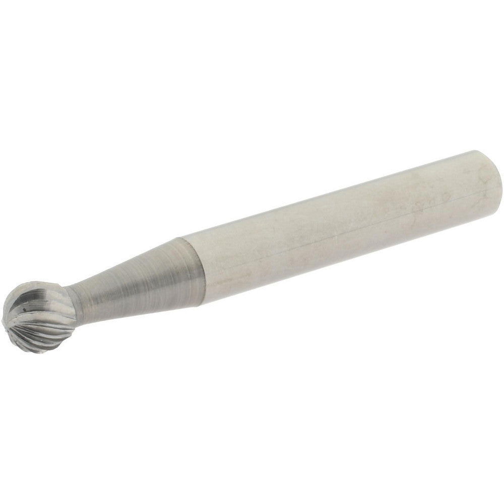Hertel SZ0017B Abrasive Burr SD-1, 1/4" Cut Dia, Ball, Single Cut