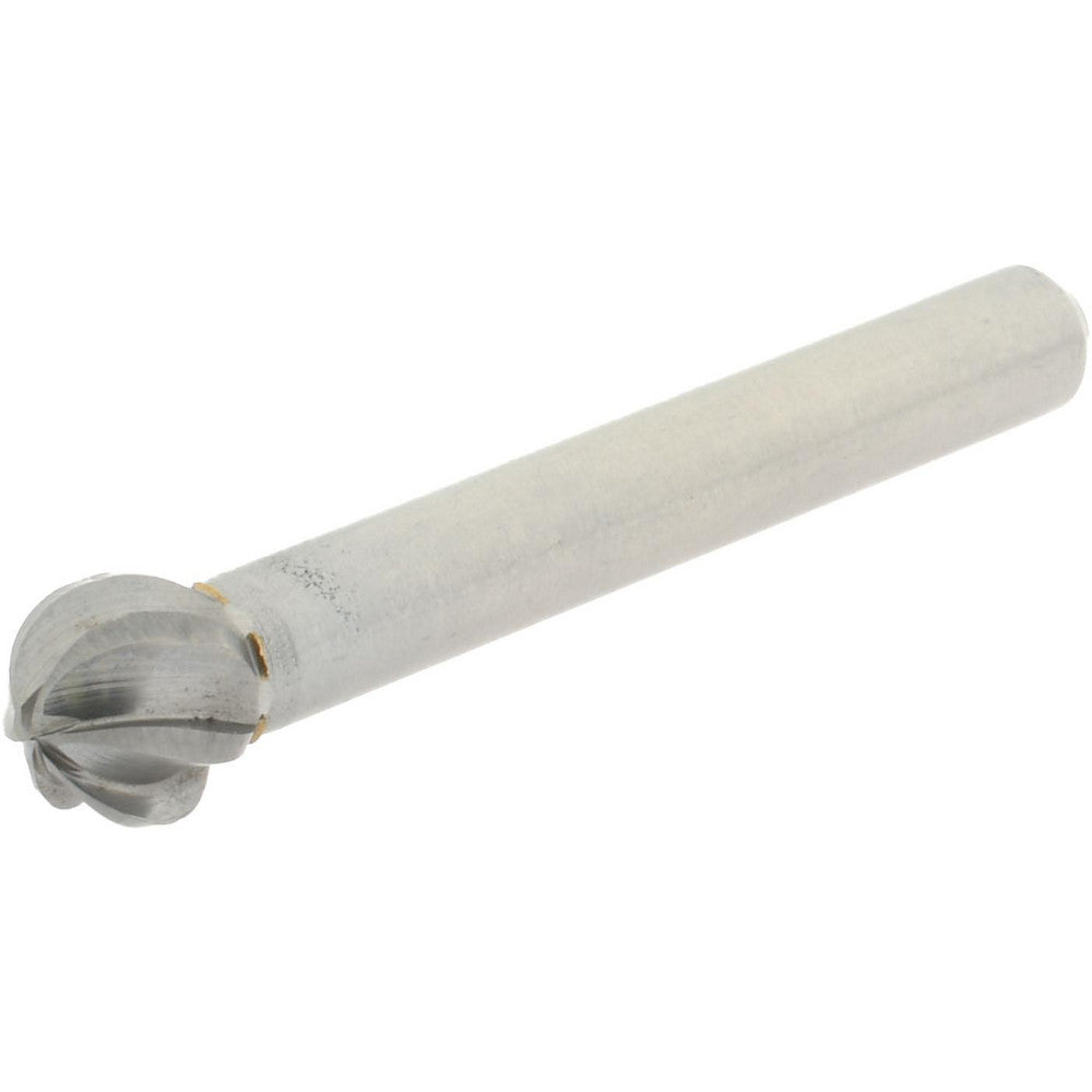 Hertel SZ2001B Abrasive Burr SD-3NF, 3/8" Cut Dia, Ball, Aluma Cut