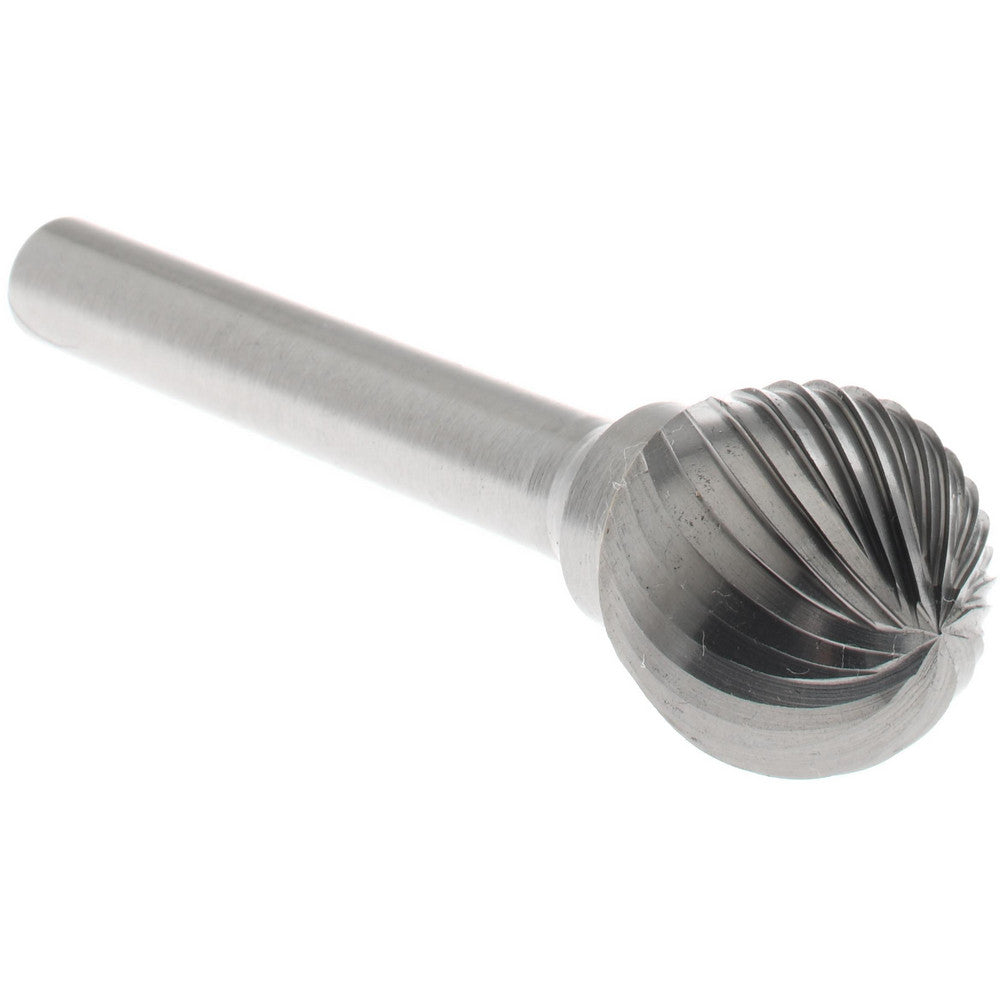 Hertel SZ0022B Abrasive Burr SD-6, 5/8" Cut Dia, Ball, Single Cut