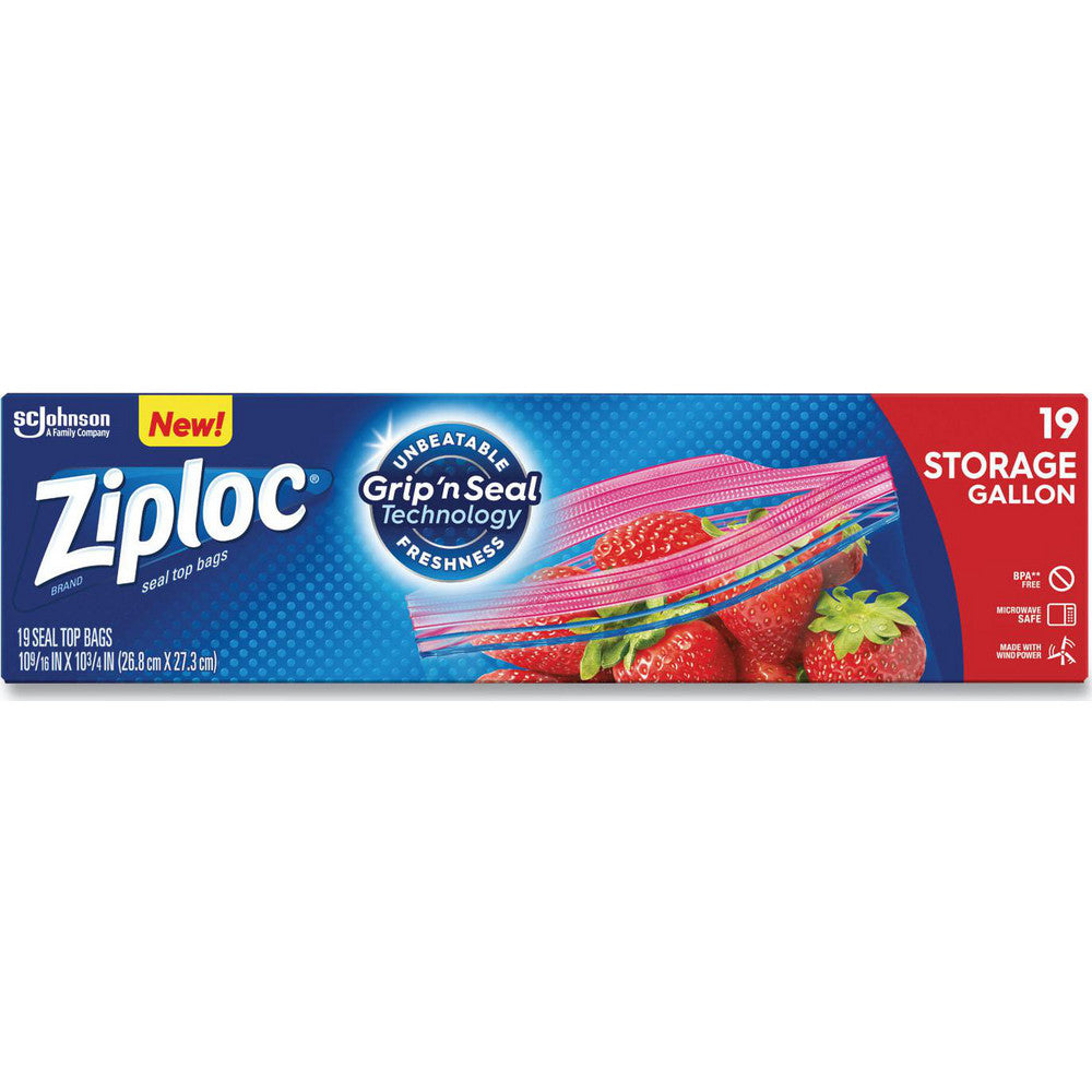 Ziploc SJN383231 Food Storage Bag 1 gal, Plastic