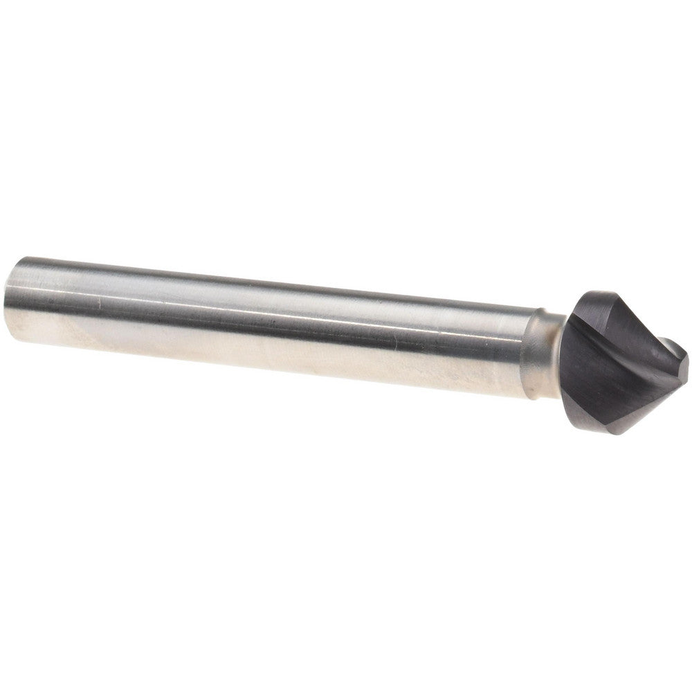 Guhring 9056740095250 Countersink 3/8" Head Dia, 82.00 deg Included Angle, 3 Flute, Cobalt Steel, Right Hand Cut