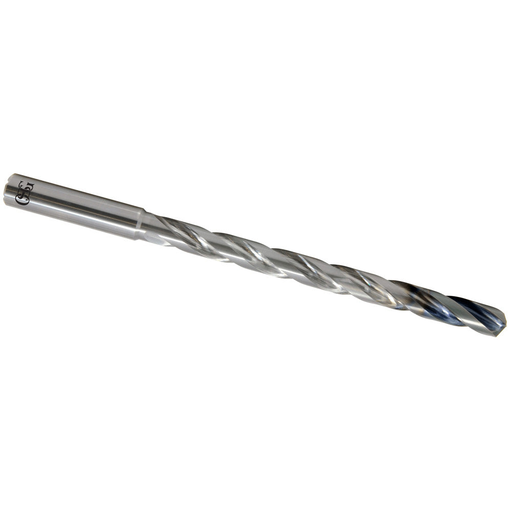 OSG 563025011 Taper Length Drill Bit Series 5630, Letter E (1/4"), 140 ° Point, Solid Carbide