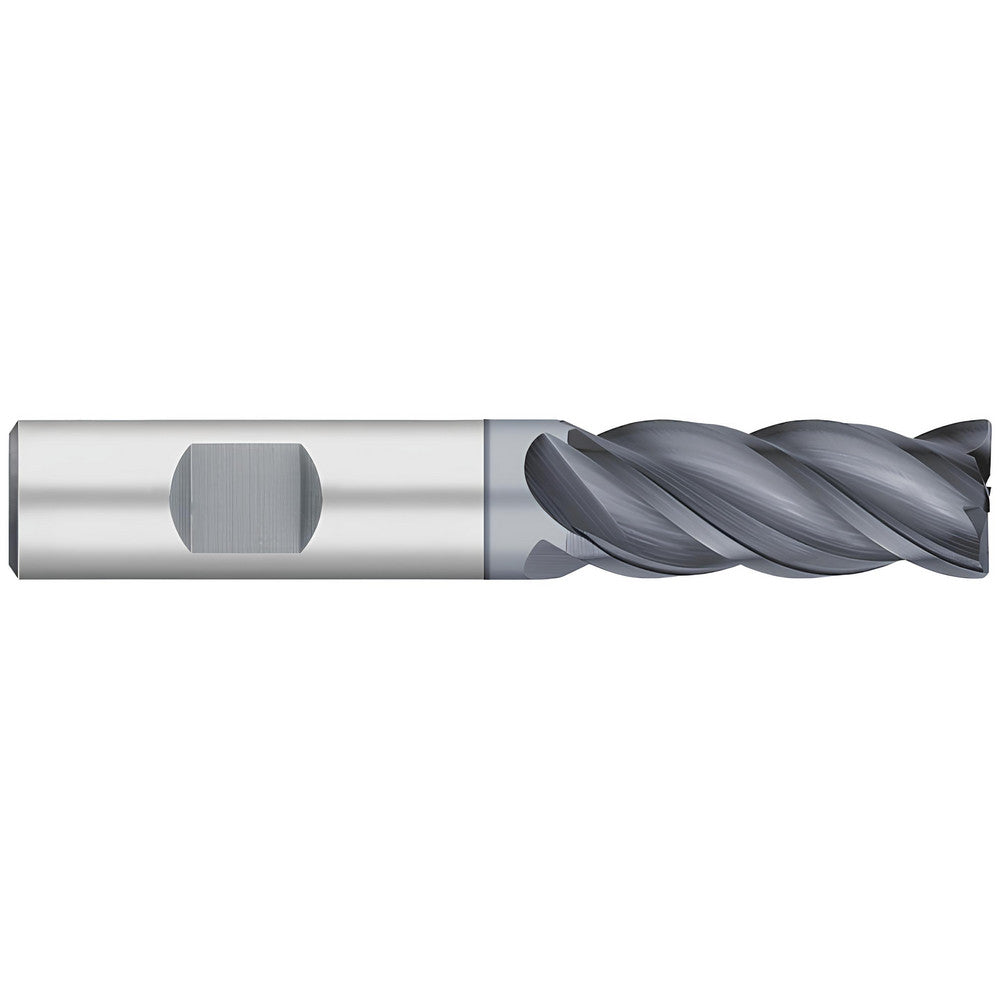 Titan USA TC22870 Corner Radius End Mill 1" Dia, 2" LOC, 0.2500" Radius, 4 Flute, Solid Carbide