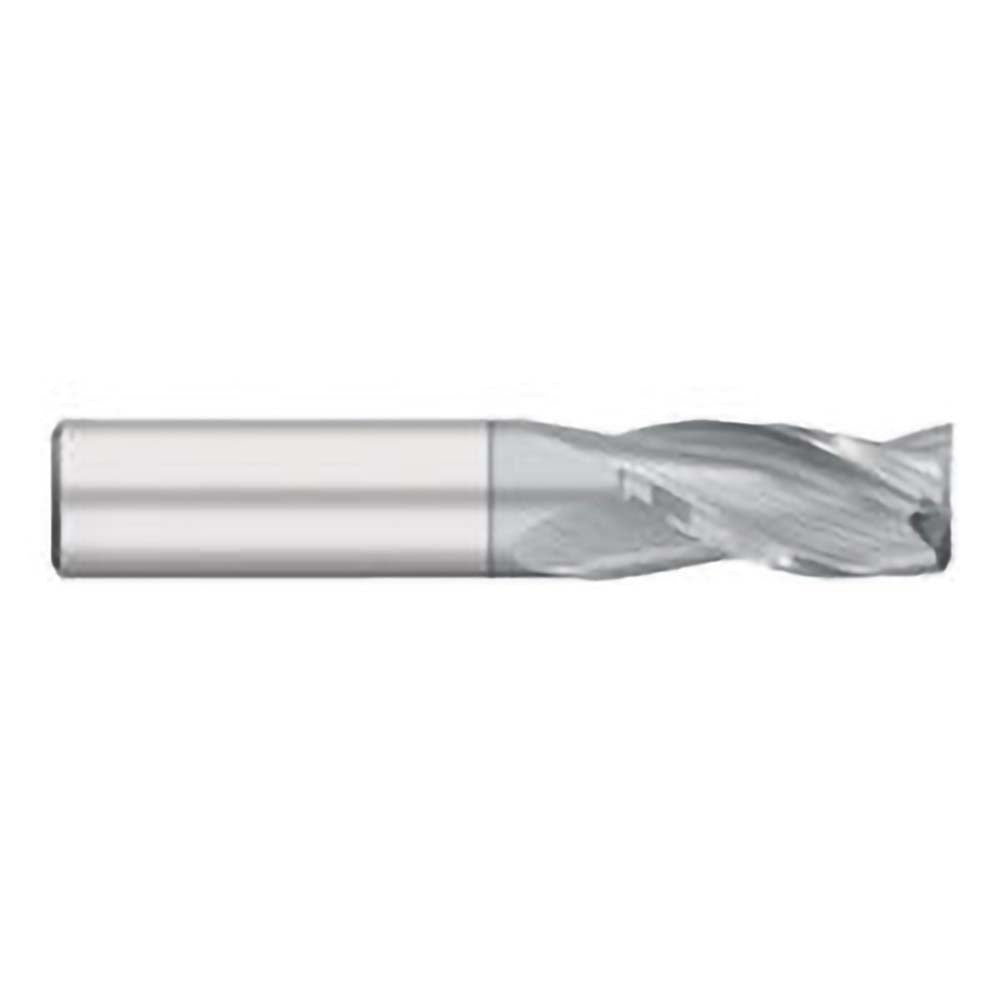 Titan USA TC90833 Square End Mill 1/2" Dia, 1-1/4" LOC, 3 Flutes, Solid Carbide
