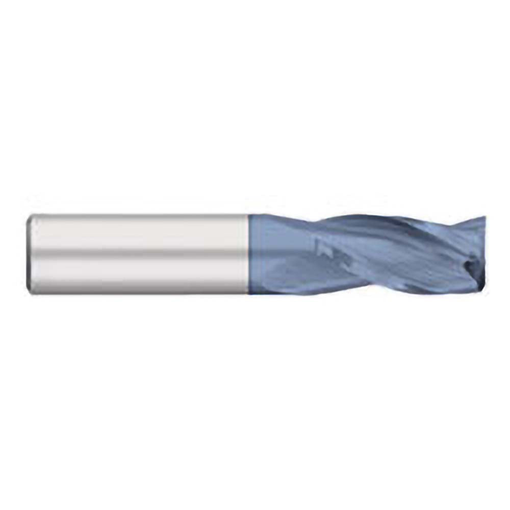 Titan USA TC99806 Square End Mill 3/32" Dia, 3/8" LOC, 3 Flutes, Solid Carbide