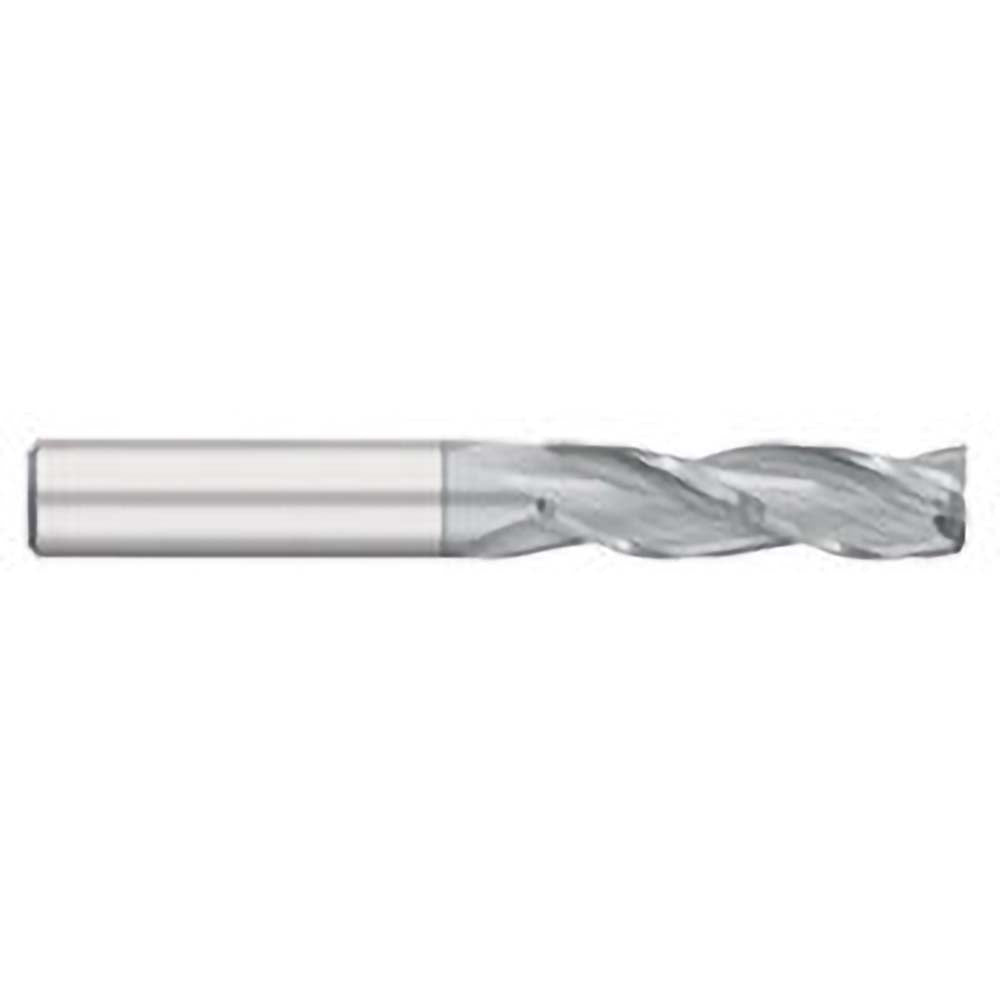 Titan USA TC95348 Square End Mill 3/4" Dia, 2-1/4" LOC, 3 Flutes, Solid Carbide