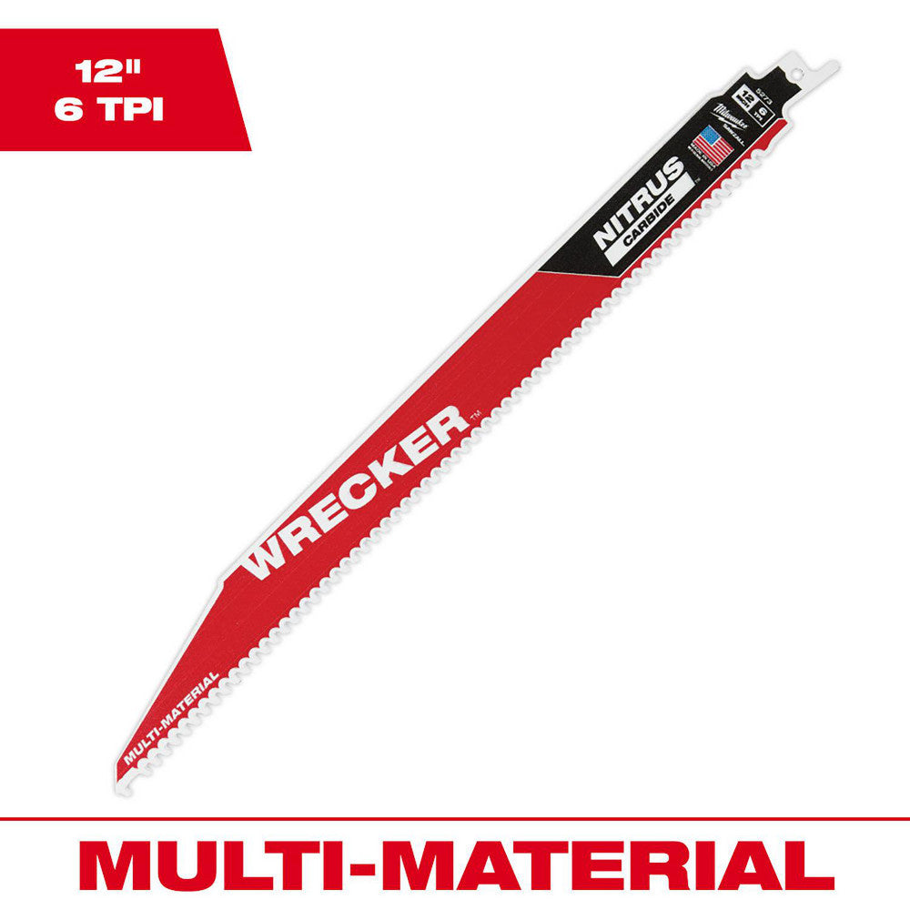 Milwaukee Tool 48-00-5273 Reciprocating Saw Blade Solid Carbide