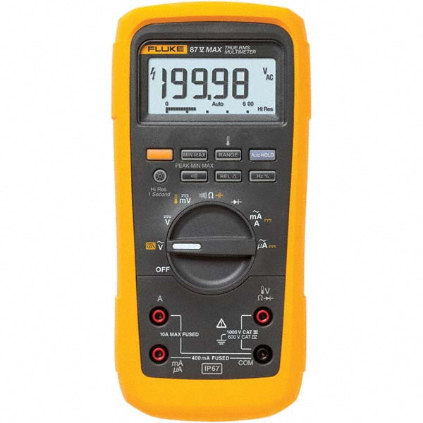 Fluke FLUKE-87V-MAX CAT III & CAT IV, Digital Multimeter 1,000 VDC