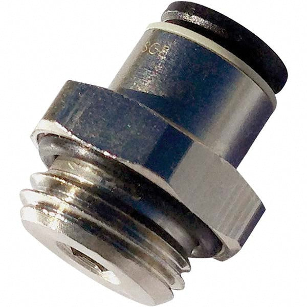 Legris 3101 14 21 Push-To-Connect Tube to Male BSPP & Tube to Metric Thread Tube Fitting 1/2" Thread