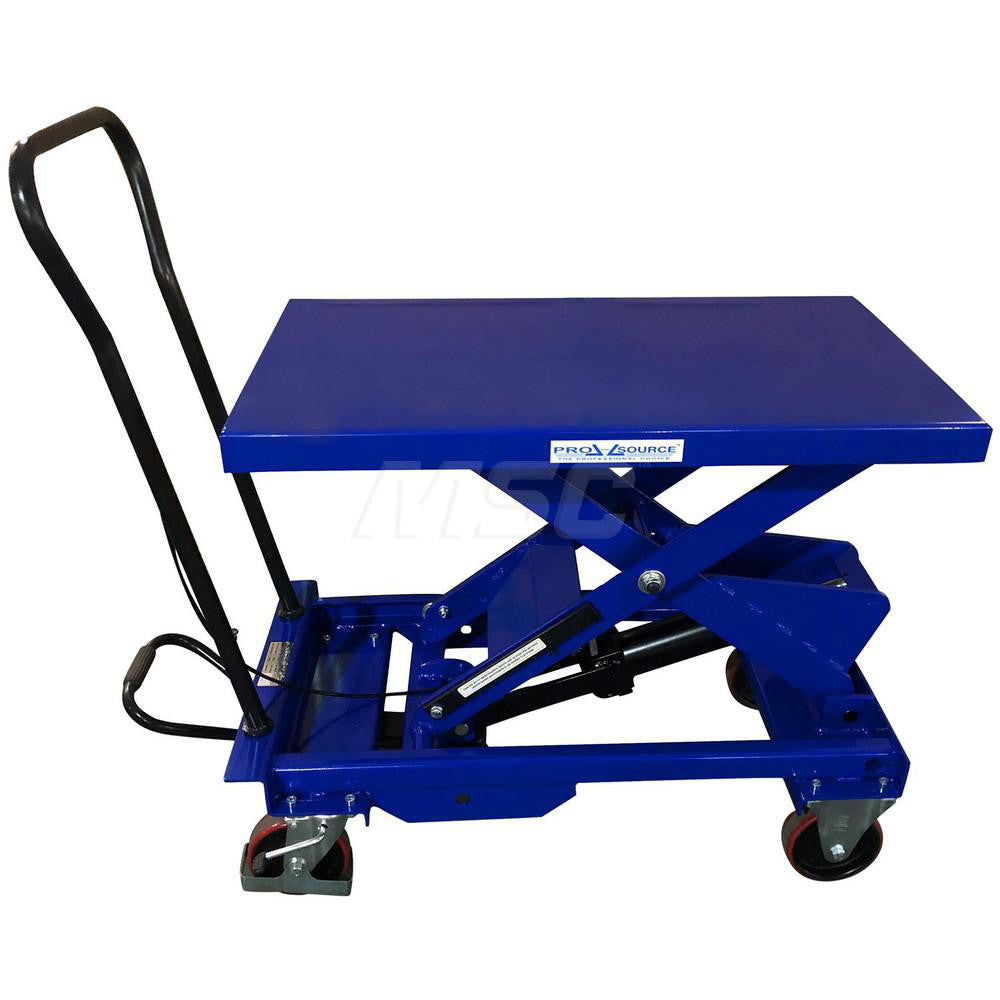 Pro-Source AS50 (TS) 1,100 Lb Capacity Hydraulic Scissor Elevating Cart