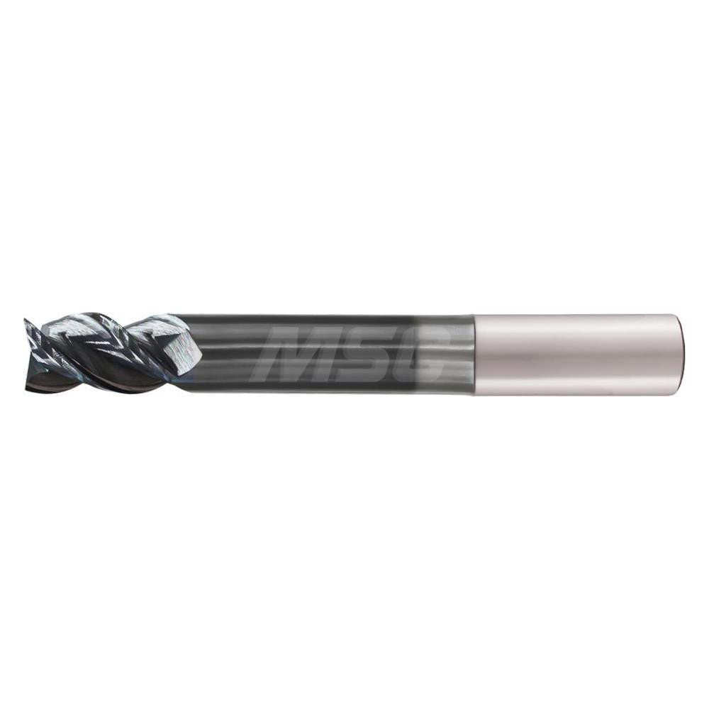 Iscar 3398536 Square End Mill 1/2" Dia, 2-1/2" LOC, 5 Flute, Solid Carbide