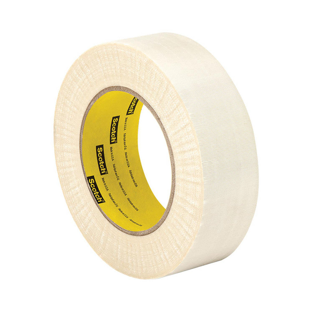 3M 888519012413 Glass Cloth Tape 2" Wide, 36 yd Long, White
