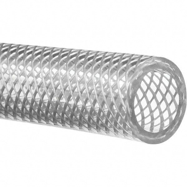 USA Industrials ZUSA-HT-11 PVC Tube 1/2" ID, 3/4" OD, 100' Long, Reinforced