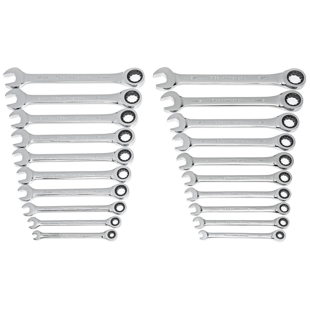 GEARWRENCH 35720-06 Wrench Set 20 Pc, Inch & Metric